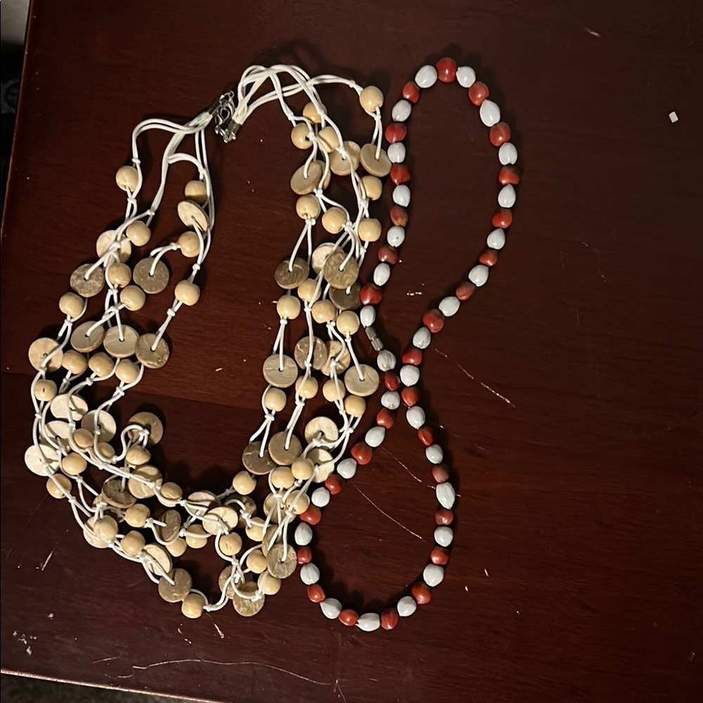 Multicolor Beaded Necklace Set